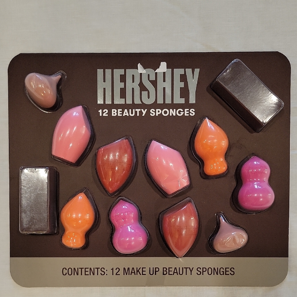 Hershey 12 Beauty Sponges Set NWT